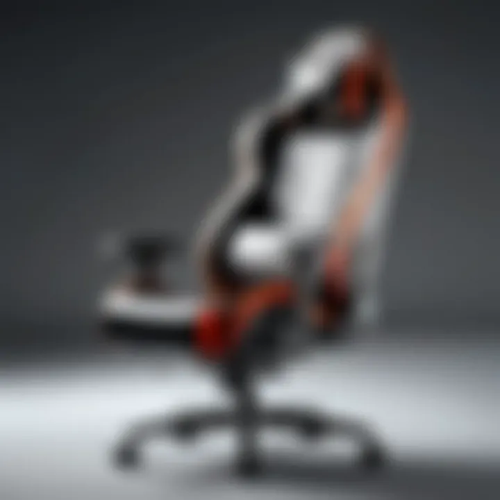 Luxury Gaming Chair with Adjustable Lumbar Support