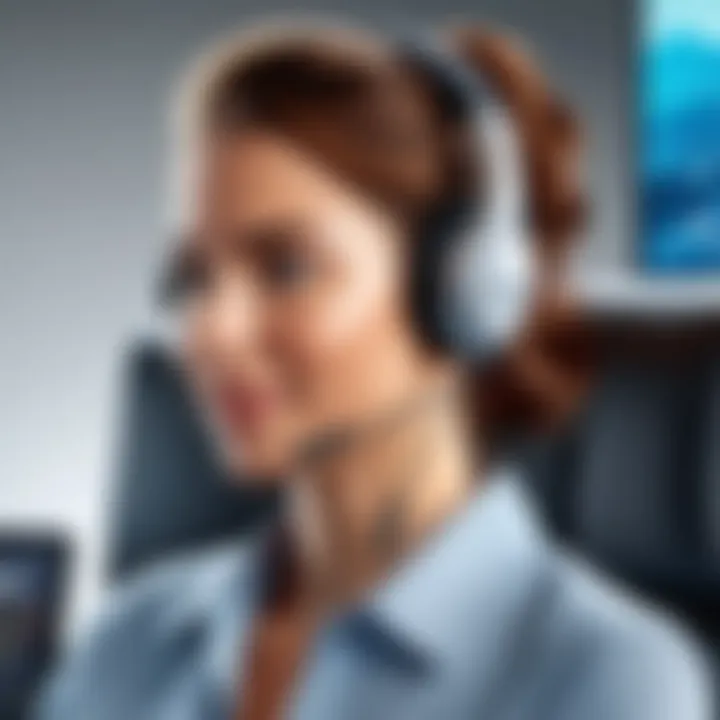 Comfort-focused wireless headset ergonomics