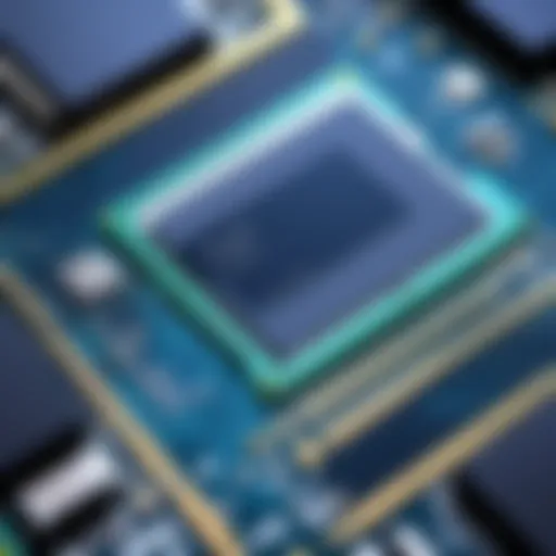 Diagram illustrating various types of computer memory