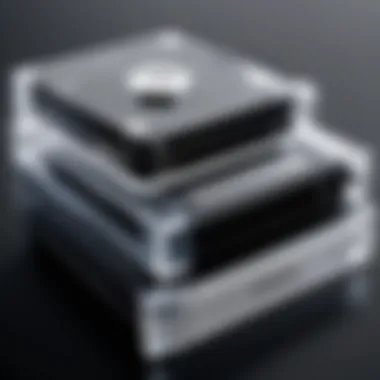 Storage Capacity Options in External CD Drives Visual representation of the storage capacity options available in external writable CD drives