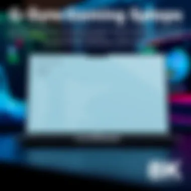 Technical specifications of a G-Sync gaming laptop