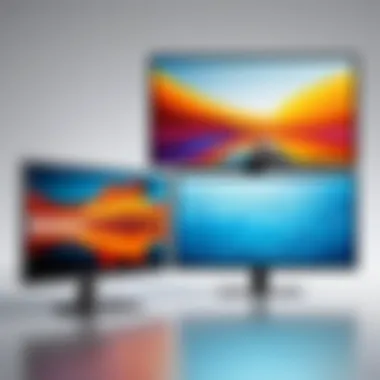 Comparison of different types of LCD displays