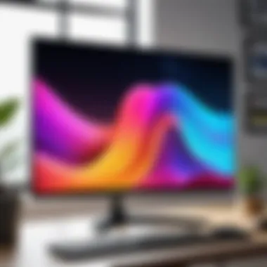 Infographic on selecting the right LG monitor size