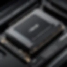 Detailed diagram of an ASUS gaming laptop battery