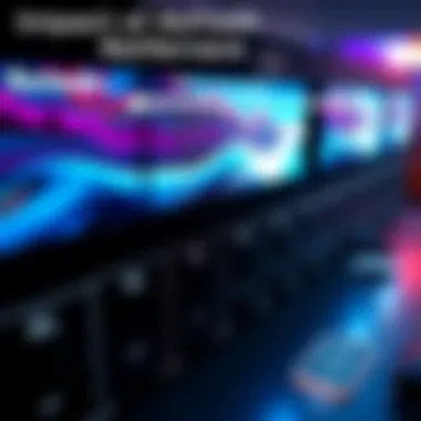 Comparison chart illustrating the impact of refresh rates on visual performance.