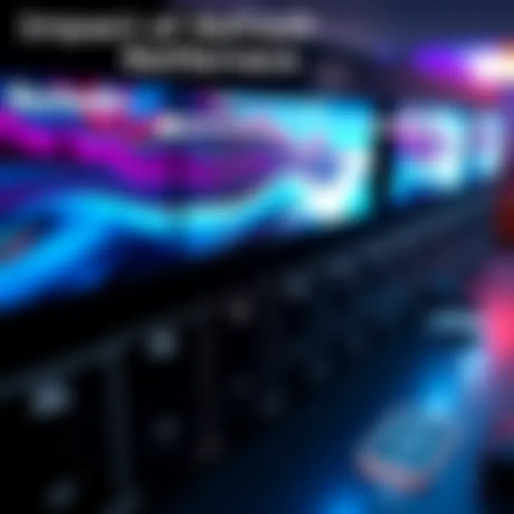 Comparison chart illustrating the impact of refresh rates on visual performance.