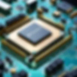 Xilinx FPGA architecture diagram showcasing components and connections