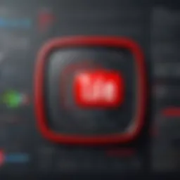 Visual representation of YouTube's algorithm structure and functionality