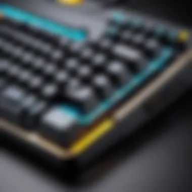 Corsair Mechanical Keyboard Ergonomic Design