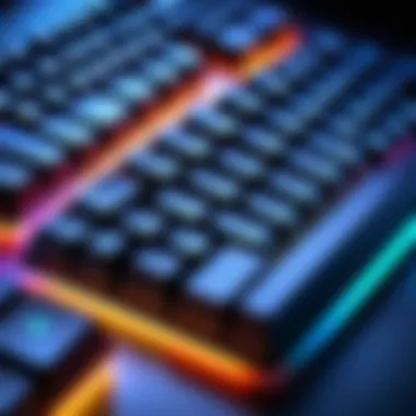 Corsair Mechanical Keyboard RGB Lighting