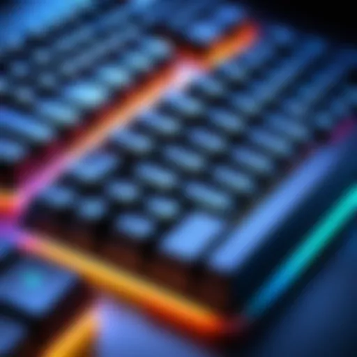 Corsair Mechanical Keyboard RGB Lighting