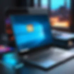 Conceptual representation of APK integration on Windows