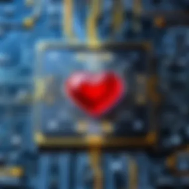 Visual metaphor showcasing SoC as the heart of modern computing devices