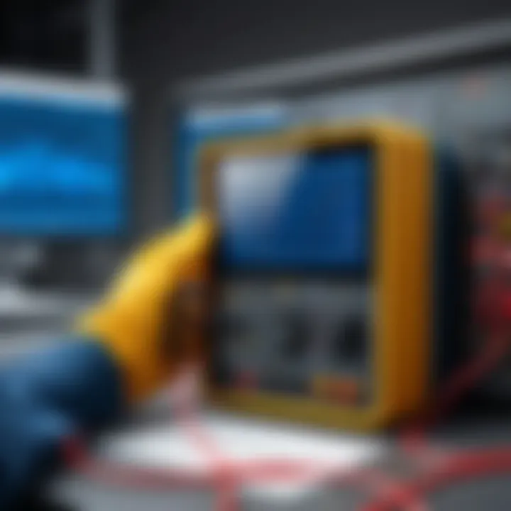 Safety precautions for voltage testing