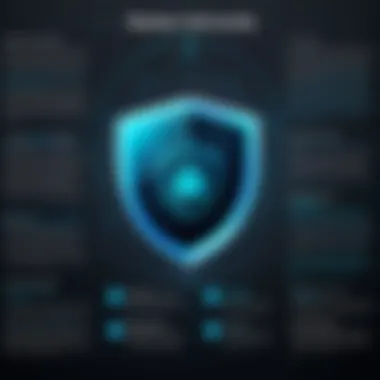 Strategies to Protect Your Digital Identity Infographic showing tips for safeguarding digital identity