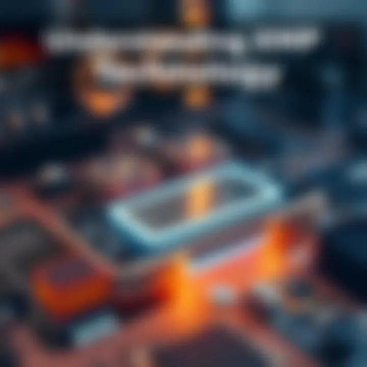 Illustration of XMP technology concept